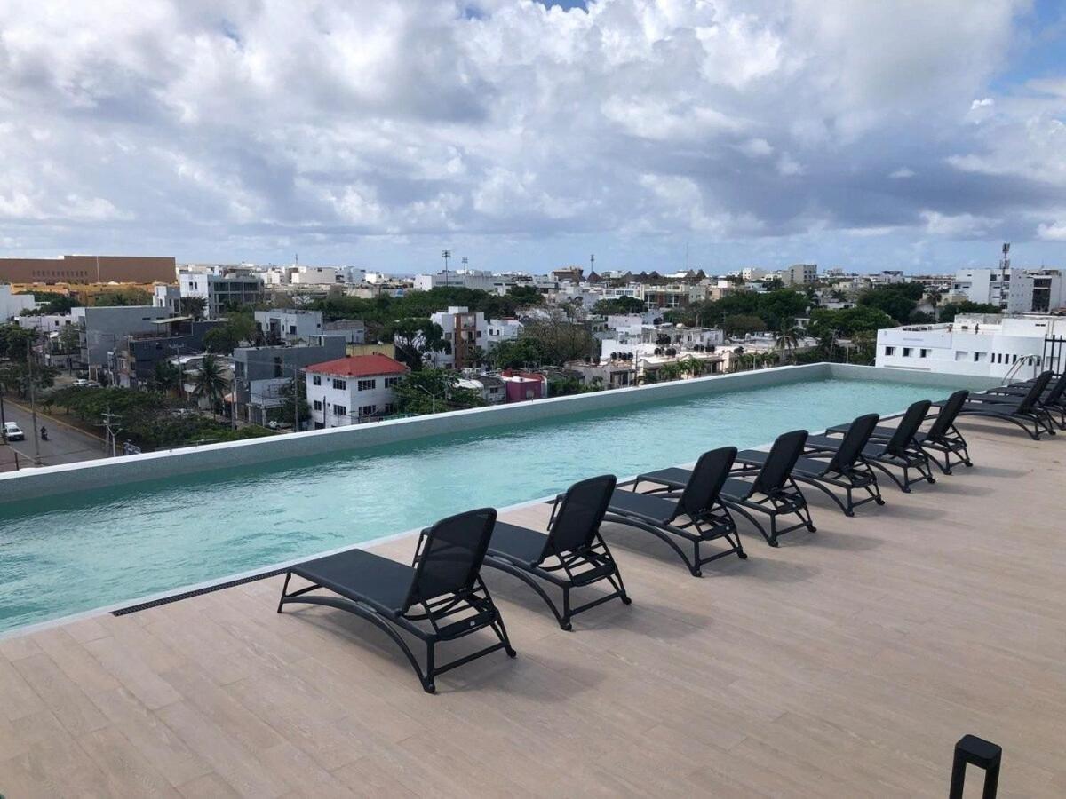 Deluxe Studio Aparment Mamitas Zone Playa del Carmen Buitenkant foto