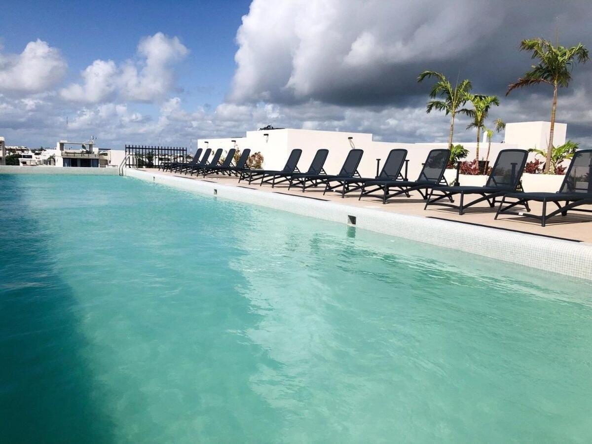 Deluxe Studio Aparment Mamitas Zone Playa del Carmen Buitenkant foto