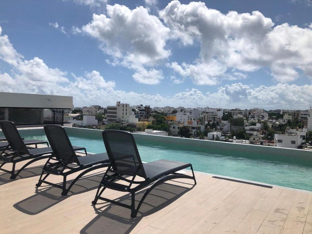 Deluxe Studio Aparment Mamitas Zone Playa del Carmen Buitenkant foto
